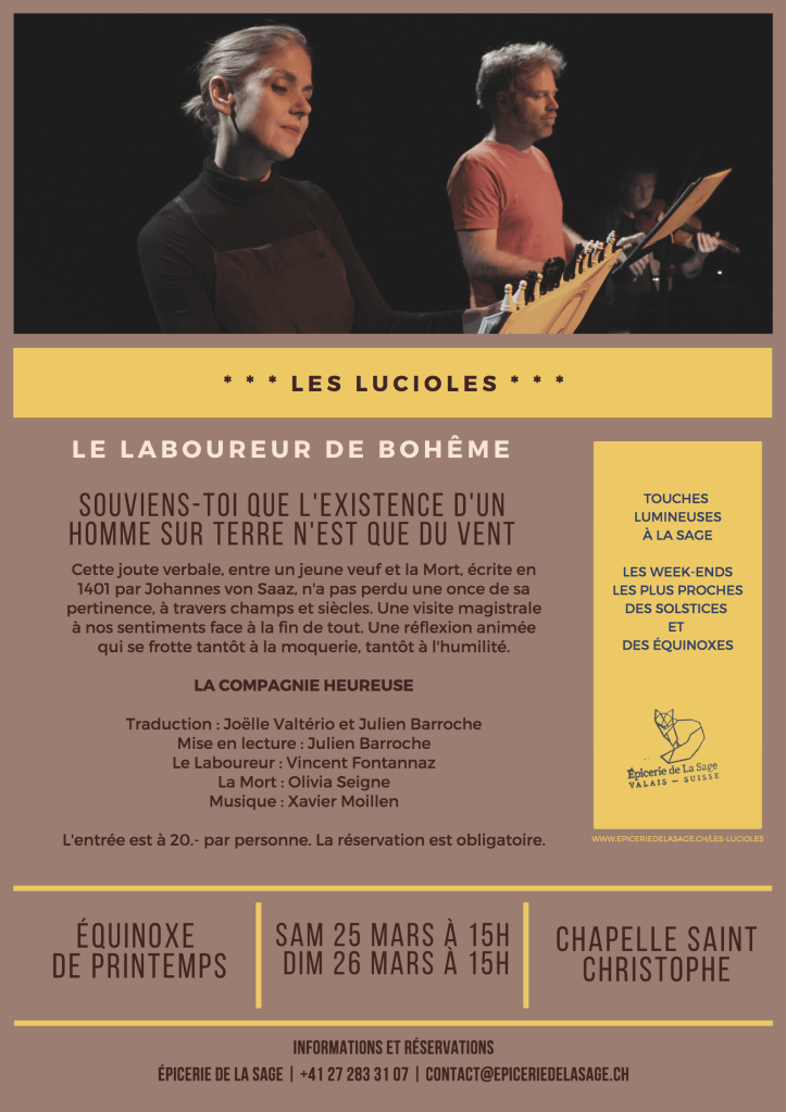 Les Lucioles - Equinoxe de printemps 2023